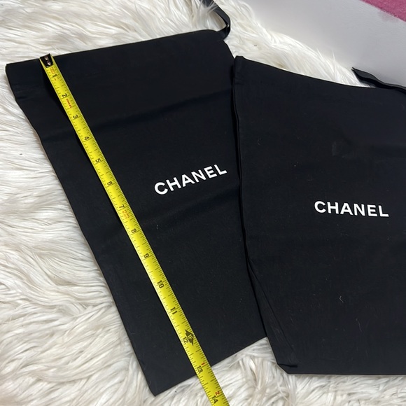 100% Authentic BRAND NEW Pair of Chanel DUST BAG - Picture 10 of 11